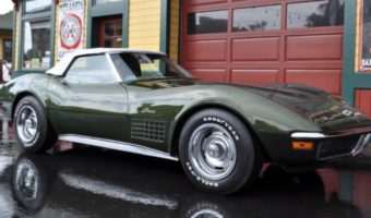 Turnstone 10-04-2018 raffle - 1970 Corvette Stingray Convertible - right front top up