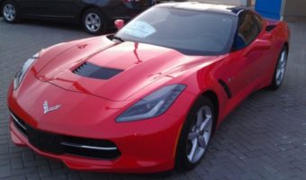 Brewster Education Foundation 11-10-2018 drawing - 2019 Corvette Coupe or $38,000 Cash - left front.