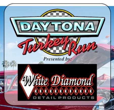 Daytona Turkey Run 11-25-2018 raffle - 1934 Ford Roadster - logo 