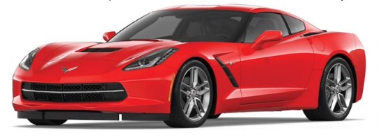 Rotary Club of Batavia, IL 11-17-2018 raffle - 2019 CORVETTE COUPE 1LT OR $45,000 Cash -