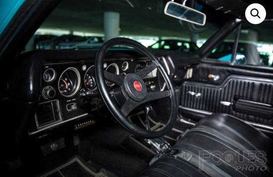 Overshadowed Theatrical Productions 12-01-2018 raffle - 1970 Chevy El Camino - Interior