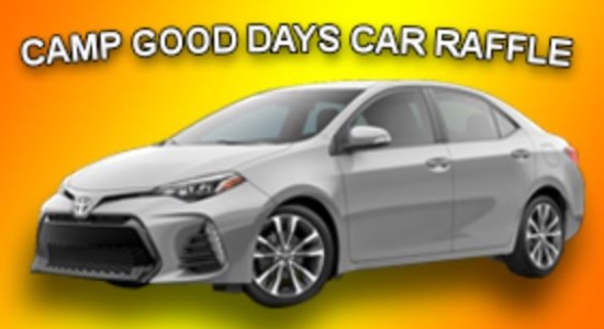 Camp Good Days and Special Times 2-09-2019 raffle - 2019 Toyota Corolla SE - left front 