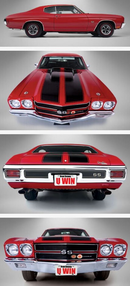 Dream Giveaway 2018 Chevelle 2-26-2019 draw - 1970 Chevy Chevelle SS396 and $10,000 for taxes.4 pictures 