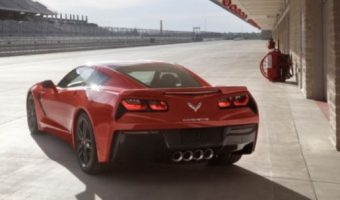 Rotary Club of South Richmond 3-27-2019 raffle - Build a 2019 Chevy Corvette - rear Sample Car