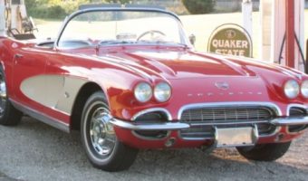 Col.Crawford Athletic Booster Club 4-27-2019 raffle - 1962 Corvette Convertible or $40,000.00 - right front