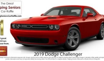 Helping Seniors of Brevard County 4-27-2019 raffle - Choose a 2019 Dodge Challenger, Mazda Convertible or Dodge Truck - Challenger