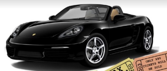 Asheville Symphony 6-21-2019 raffle - 2018 Porsche Boxster or Vespa S-50 plus Federal Taxes PAID - porsche 