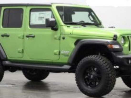 2019 Jeep Wrangler Unlimited or $40,000 Cash