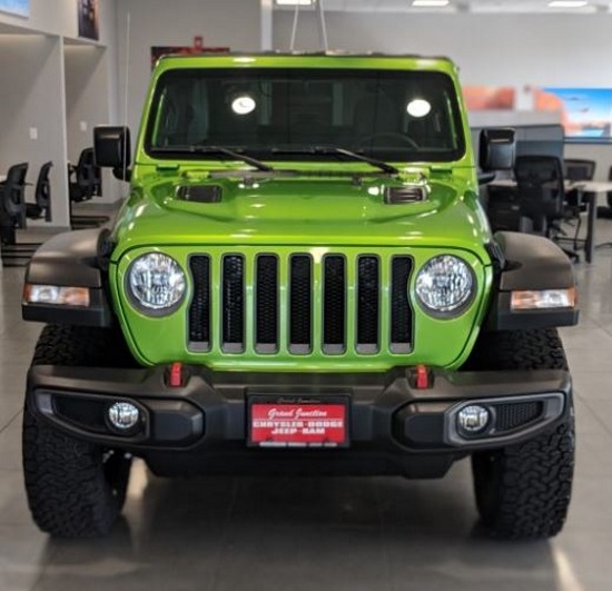Grand Junction Symphony Orchestra 6-28-2019 raffle - 2019 Jeep Wrangler Rubicon - front 