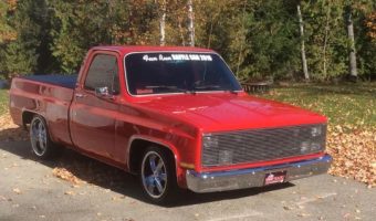 Krusin Klassics 6-01-2019 raffle - 1985 Chevy C-10 Truckrod - right front