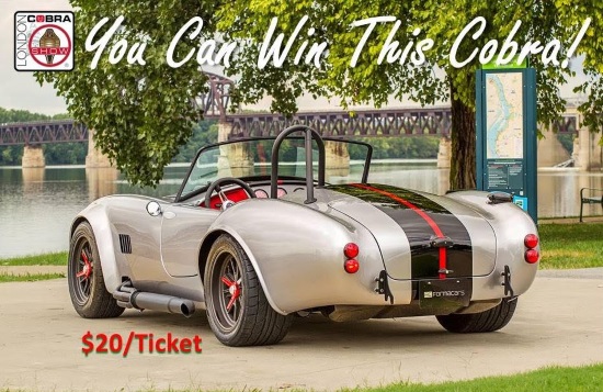 Ohio Cobra Club 6-22-2019 raffle - Cobra, Factory Five Racing replica - left rear 