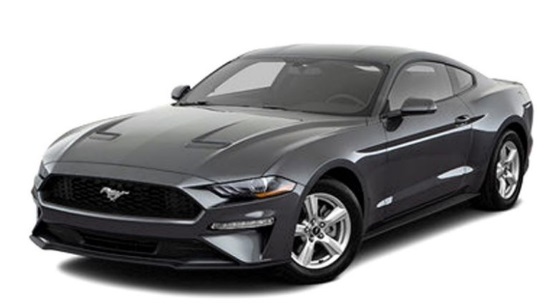 Saddle River Valley Lions Club 6-01-2019 raffle - 2019 Ford Mustang Coupe - left front 