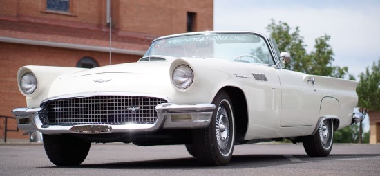 V8s for Vocations 6-22-2019 raffle - 1957 Ford Thunderbird Taxes Paid - left front.#2 