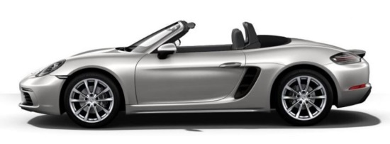 Keeneland Concours d’Elegance 7-20-2019 raffle - 2019 Porsche 718 Boxster -left side 