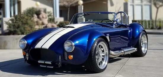 Ronald McDonald House Charities of the Central Valley 7-12-2019 drawing - Backdraft Racing RT3 Cobra Roadster - left side also 