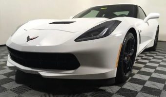 Auburn Cord Duesenburg Automobile Museum 8-29-2019 raffle - 2019 Corvette Stingray Coupe and $10,000 or $30,000 Cash - left front