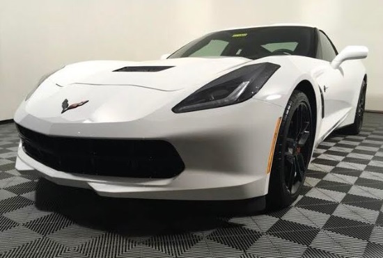 Auburn Cord Duesenburg Automobile Museum 8-29-2019 raffle - 2019 Corvette Stingray Coupe and $10,000 or $30,000 Cash - left front 