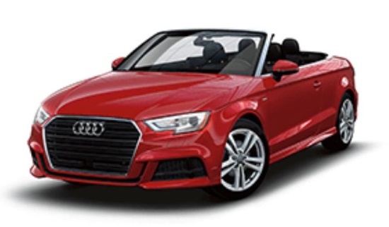 Brevard Music Center, NC. 8-04-2019 raffle - Choose a new 2019 Audi - left front.top dn. 