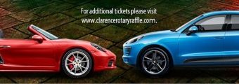 Clarence Rotary Club Foundation 8-05-2019 raffle - 2019 Porsche 718 Boxster, Macan or $45,000 Cash - 2 car