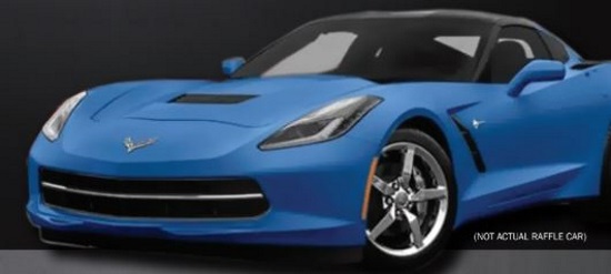 Windy City Corvettes 8-04-2019 raffle - 2019 Chevy Corvette or $45,000 Cash - left front 