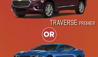 Hope Builders 9-14-2019 - 2019 CHEVy CAMARO 2SS or TRAVERSE PREMIER - both cars