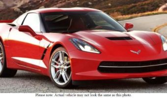 Lincoln-Woodstock Rotary Club 9-06-2019 raffle - 2019 Corvette or $25,000.00 Cash - right front