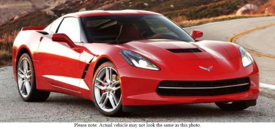 Lincoln-Woodstock Rotary Club 9-06-2019 raffle - 2019 Corvette or $25,000.00 Cash - right front 