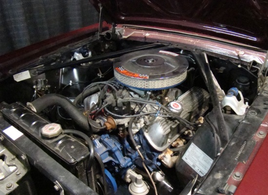 Northeast Classic Car Museum 9-30-2019 raffle - 1966 Mustang Convertible - engine 