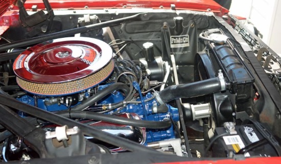 Rotary Club of Baileys Crossing 9-19-2019 raffle - 1966 Ford Mustang Convertible or $20,000 Cash - engine 