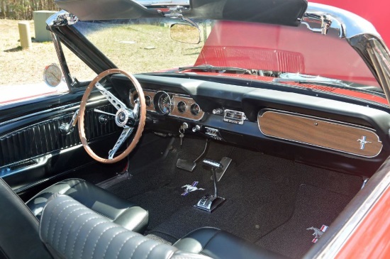 Rotary Club of Baileys Crossing 9-29-2019 raffle - 1966 Ford Mustang Convertible or $20,000 Cash - Interior.#2 