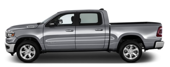 Suffield 350th Anniversary Celebration 9-08-2019 raffle - 2019 RAM 1500 Big Horn Crew Cab pick-up - left side