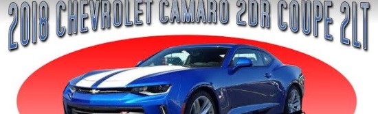 Horsey Youth Foundation 10-19-2019 raffle - 2018 Chevy Camaro 2dr. Coupe 2LT - chop left front 