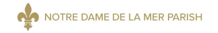 Notre Dame de la Mer 10-13-2019 raffle - 2019 4-Door Jeep Sahara - logo 