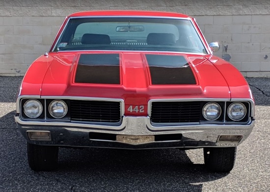 Rocky Point Fire Department 10-12-2019 raffle - 1969 Oldsmobile 442 - front 