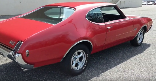 Rocky Point Fire Department 10-12-2019 raffle - 1969 Oldsmobile 442 - right side 