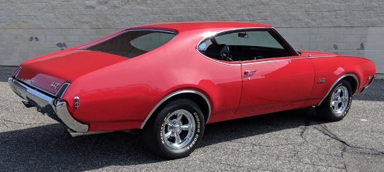 Rocky Point Fire Department 10-12-2019 raffle - 1969 Oldsmobile 442 - right side. 