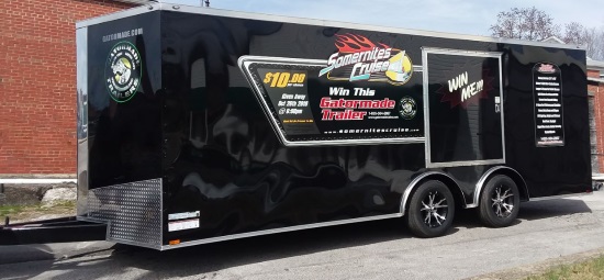 Somernites Cruise, Inc 10-26-2019 raffle - Gatormade 20' enclosed car trailer - left front #3 