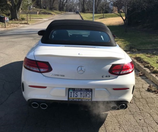 St. Jude the Apostle Parish 10-27-2019 raffle - 2019 MERCEDES BENZ AMG C43 or $40,000 CASH - rear.top up 