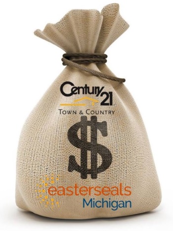 Easterseals Michigan 6-08-2019 raffle - WIN $100,000 CASH - bag 