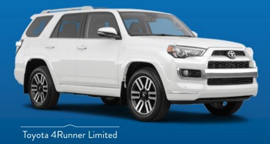 St. Francis Medical Center Foundation 11-05-2019 raffle - 2019 Toyota 4Runner Limited or 2019 Nissan Titan Pro 4X - Toyota #2 