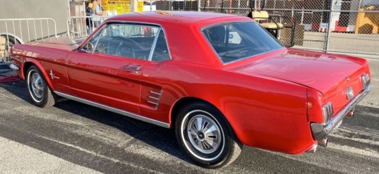 Daytona Beach Street Rods 3-28-2020 raffle - 1966 MUSTANG COUPE - left side 