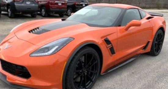 St. Cecilia 9-02-2019 raffle - 2019 Corvette Coupe 1lt or $50,000 Cash - left front 