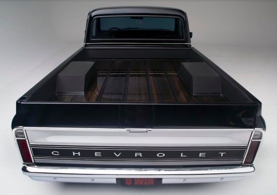 Dream Giveaway 1972 C-10 1-28-2020 drawing - 1972 Chevy C-10 Cheyenne plus $7,000 for Taxes - rear box 