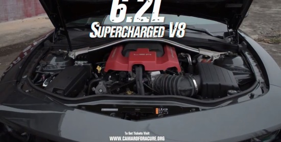 Jeff Gordon Children's Foundation Camaro for a Cure 1-31-2020 drawing - Jeff Gordon's Personal 2013 Camaro ZL1 Convertible (VIN 24)-Fed Taxes Paid- engine 