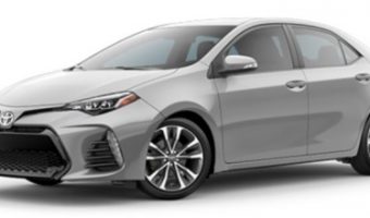 Camp Good Days and Special Times 2-15-2020 raffle - 2020 Toyota Corolla SE - left front