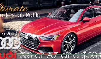 Easterseals Michigan 5-30-2020 Ultimate Raffle - 2020 Audi Q8 or A7 and $50,000 Cash - left front