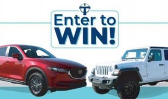 Lourdes Foundation 3-19-2020 Giveaway - Choose a 2019 Mazda CX-5 or a 2019 Jeep Wrangler - poster