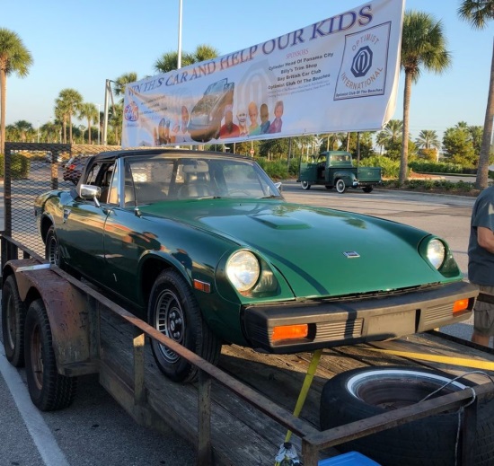 Optimist Club Foundation 3-07-2020 raffle - 1974 Jensen Healey with Lotus Engine - right front trailer 