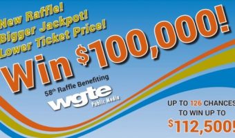 WGTE 4-17-2020 raffle - $100,000 could put you in the CAR of your dreams - top flyer