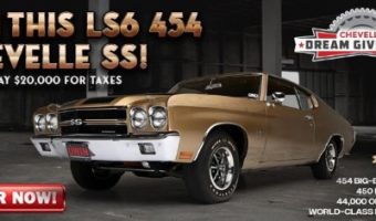 Dream Giveaway Chevelle 4-30-2020 Drawing - 1970 Chevelle SS 454 plus $20,000 for taxes - Poster